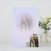 Schoonheid en beest briefpapier (Staand voorkant)