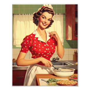 Schoonheid en de Cool Foto Afdruk