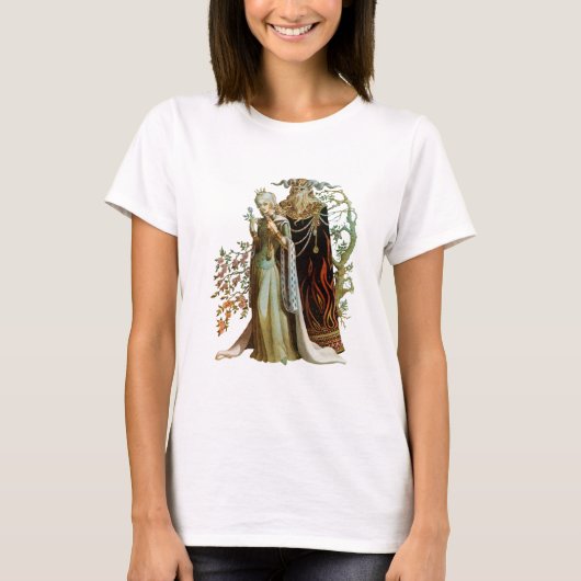 Schoonheid en het Beest Dames T-Shirt (Voorkant)