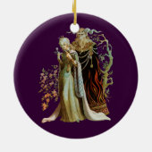 Schoonheid en het Beest Keramisch Ornament (Achterkant)