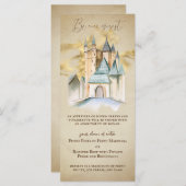 Schoonheid en het Beest Sprookjeskasteel Menu (Voorkant / Achterkant)