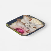 Schoonheid en het feiënhuwelijk in het Beest Papieren Bordje (Gebogen)