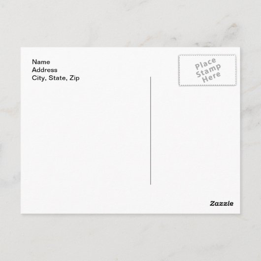 Schoonheid en het Goblins  Briefkaart (Achterkant)