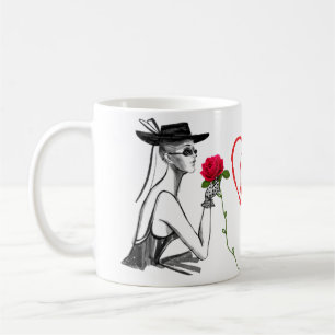 Schoonheid en liefde koffiemok