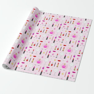 Schoonheid en make-up cadeaupapier