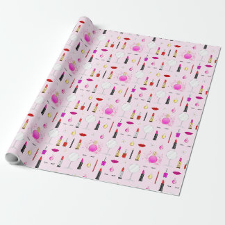 Schoonheid en make-up cadeaupapier