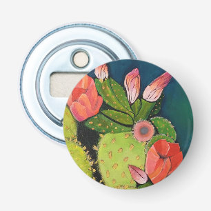 Schoonheid en pantser knop fles opener magneet