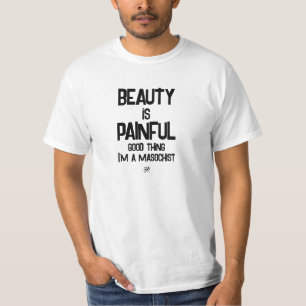 Schoonheid en pijn t-shirt