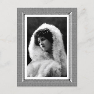 schoonheid - Gentle Beauty - in zwart-wit Briefkaart