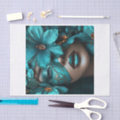 Schoonheid in bloemen3 tissuepapier (Craft)