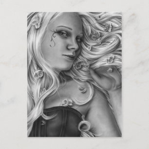 Schoonheid in bloesem Briefkaart