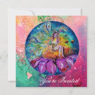 SCHOONHEID IN DE NACHT roze groen blauw geel glins Kaart