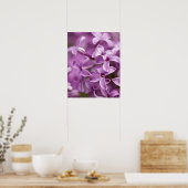Schoonheid in de natuur - Paars Lila Poster (Keuken)