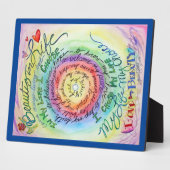 Schoonheid in Life Angel Kunst Schilderen Gift Pla Fotoplaat (Zijkant)