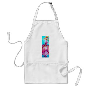 SCHOONHEID IN ROZE JURK / Magic Butterfly Plant Standaard Schort