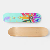 Schoonheid in vredesskatebord skateboard (Horizontaal)