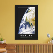 Schoonheid: Inspirerend prijsopgave 1 Canvas Afdruk (Insitu (Woonkamer))