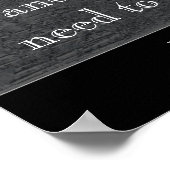 Schoonheid is waarheid - Keats quote - kunstdruk Poster (Hoek)