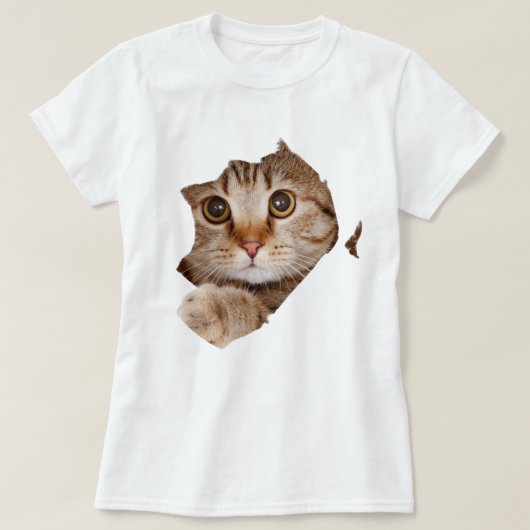 Schoonheid lieve kat T-shirt (Design voorkant)