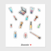 Schoonheid Make-up Cosmetische Accessoires Sticker (Vel)