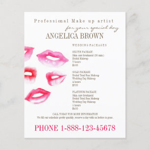 Schoonheid & Make-up Flyer
