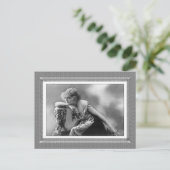 schoonheid - Overdenking - in zwart-wit Briefkaart (Staand voorkant)