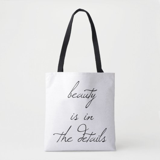 Schoonheid Schouder Tote Tas (Voorkant)