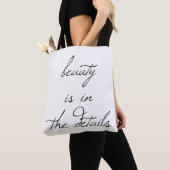 Schoonheid Schouder Tote Tas (Dichtbij)