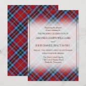 Schoonheid Tartan Clan MacTavish Schotse Plaid (Voorkant / Achterkant)