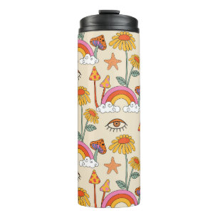 schoonheid van bloemen met onze Flower Thermal Tum Thermosbeker