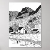 Schoonheid van Borrowdale Poster (Voorkant)