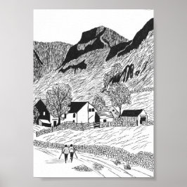 Schoonheid van Borrowdale Poster