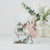  schoonheid van de fluitfles door Edmund Dulac Briefkaart (Staand voorkant)