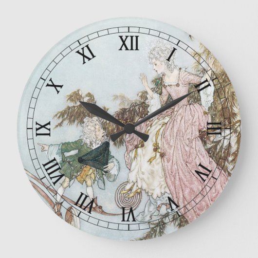 schoonheid van de fluitfles door Edmund Dulac Grote Klok (Voorkant)