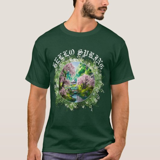 schoonheid van de natuur t-shirt (Voorkant)