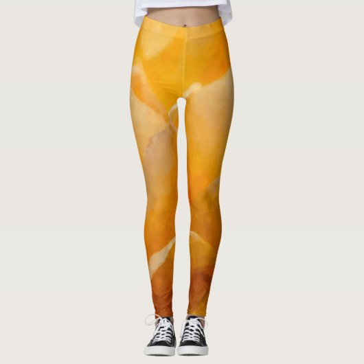 Schoonheid van een Roos schilder Leggings (Voorkant)