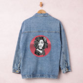 Schoonheid van haar met haar - Curly hair beauty Denim Jacket (Hangar)