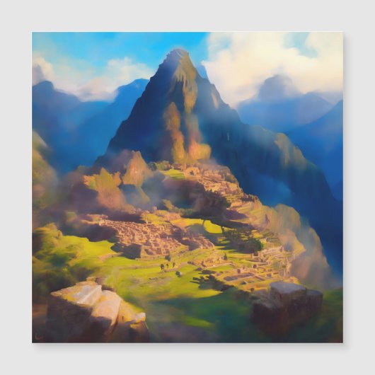 Schoonheid van Machu Picchu, Peru (Voorkant)