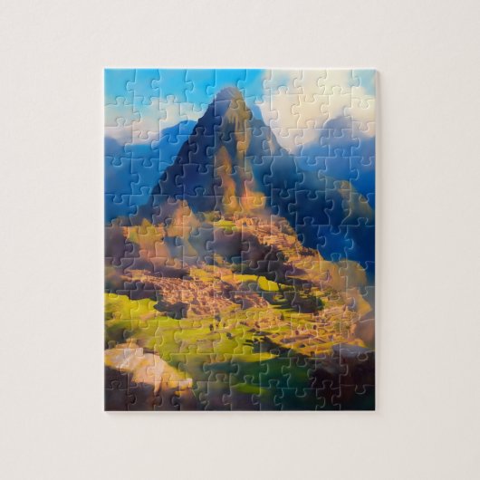 Schoonheid van Machu Picchu, Peru Legpuzzel (Verticaal)