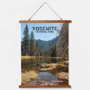 Schoonheid van Yosemite National Park Hangend Wandkleed