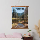 Schoonheid van Yosemite National Park Hangend Wandkleed (Slaapkamer)