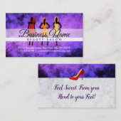 Schoonheid Visitekaartjes met slogan (Voorkant / Achterkant)