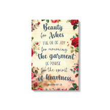 Schoonheid voor as, Jesaja 61, aanmoedigend