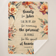 Schoonheid voor as, Jesaja 63:1, Bloemen Christeli