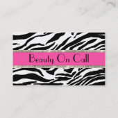 Schoonheid voor Celebrities! Visitekaartjes (Achterkant)