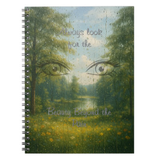 Schoonheid voorbij de pijn Print Notitieboek
