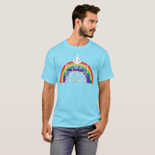 Schoonheidsevenwicht Adem Regenboog Intenties T-shirt
