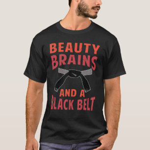 Schoonheidshersenen en een zwarte band - Funny Kar T-shirt