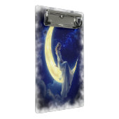 schoonheidsmeisje op maan Mini Klembord (Schuin)