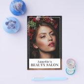 Schoonheidsmeisjesmodel Flyer (Enkel)